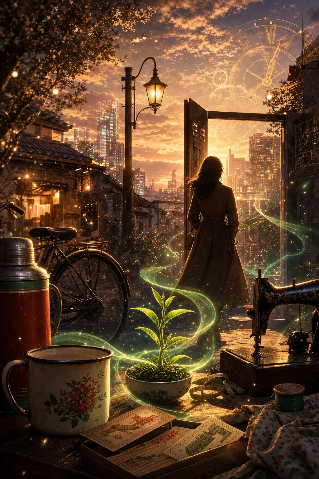 滿級綠茶在年代文躺贏 封面